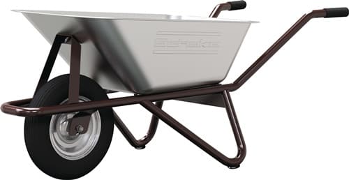 SCHAKE Schubkarre Geselle Typ 25 90l Luftrad 19,3kg m.Muldenstütze u.Luftrad SCHAKE