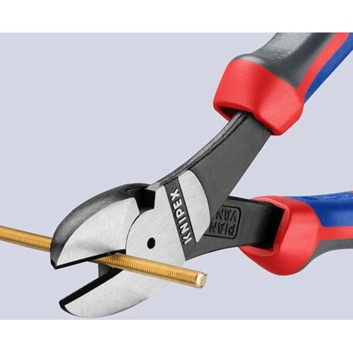 KNIPEX Kraftseitenschneider L.180mm pol.Form 0 Comfort-Griff KNIPEX