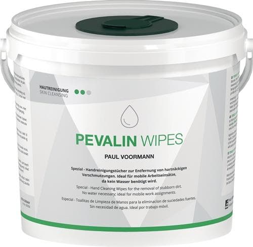 PAUL VOORMANN Reinigungstuch PEVALIN WIPES silikonfrei,pH-neutral 150 St.Eimer PAUL VOORMANN