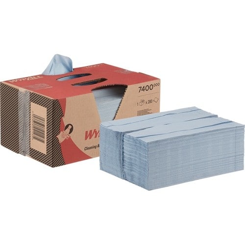 WYPALL Putztuch WYPALL® L20 7400 L.ca.420 mmxB.ca.330mm blau 2-lag.WYPALL