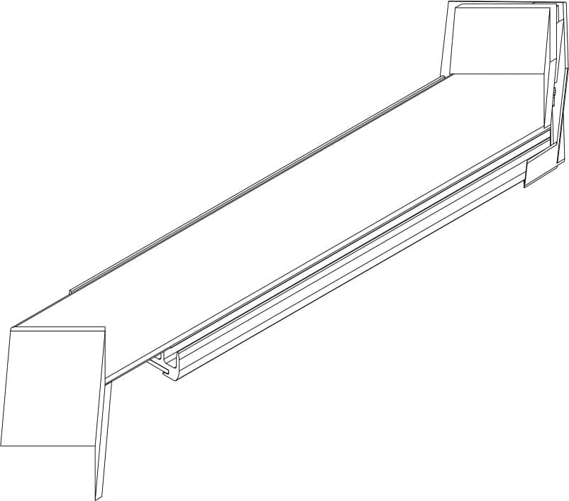 GUTMANN Inneneckverbinder VFG 400 IE, 320 mm, blank