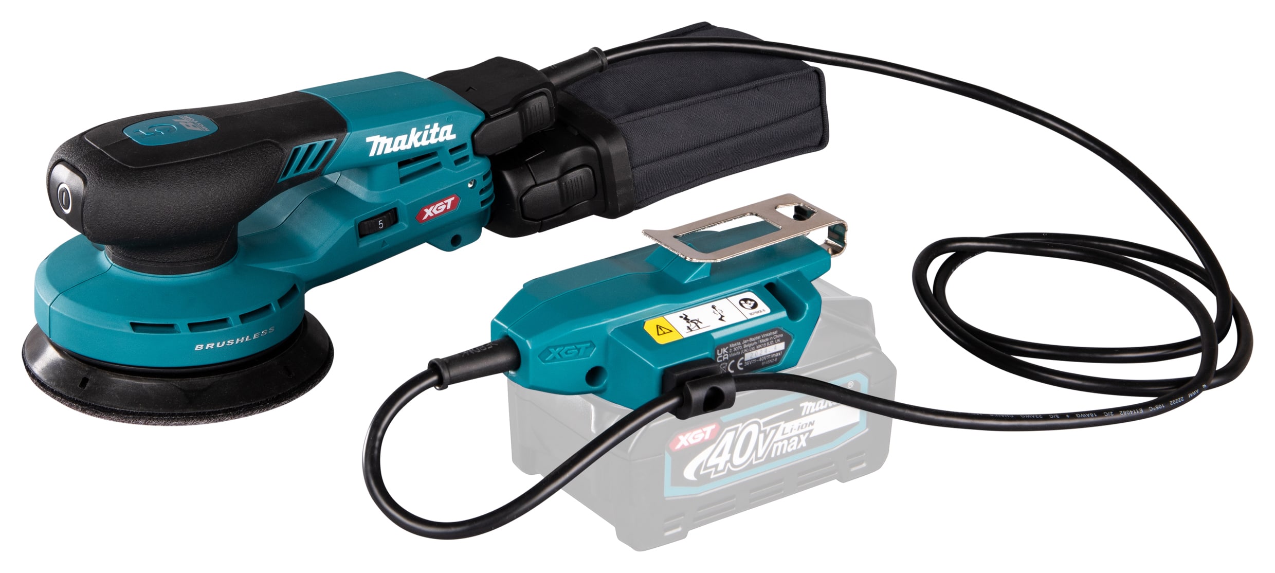 MAKITA Akku-Exzenterschleifer 40V BO001CGZ ohne Akku und Ladegerät