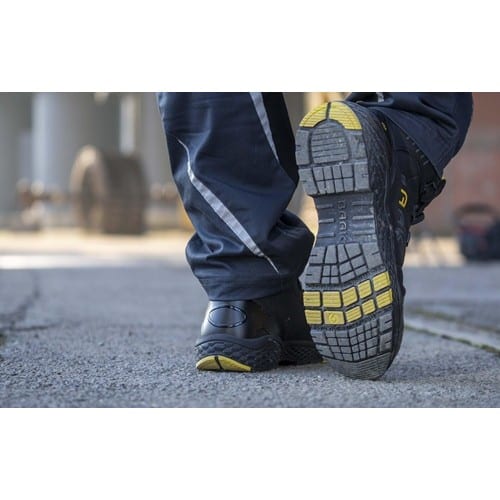 BAAK Sicherheitsstiefel Alexander Gr.42 W.11 schwarz/gelb S3S FO HRO LG SC SR ESD