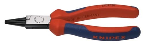 KNIPEX Rundzange L.160mm Kopf pol.Comfort-Griff KNIPEX