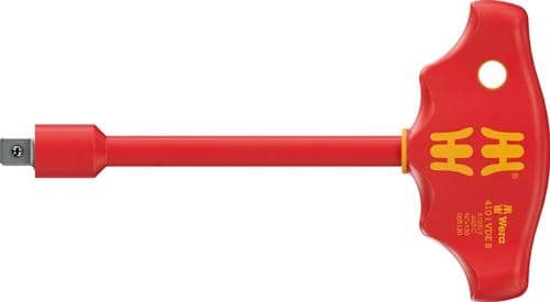 WERA Adapterschraubendreher 410 iVDE B f.3/8Zoll Steckschlüsseleinsätze Innenvierkant