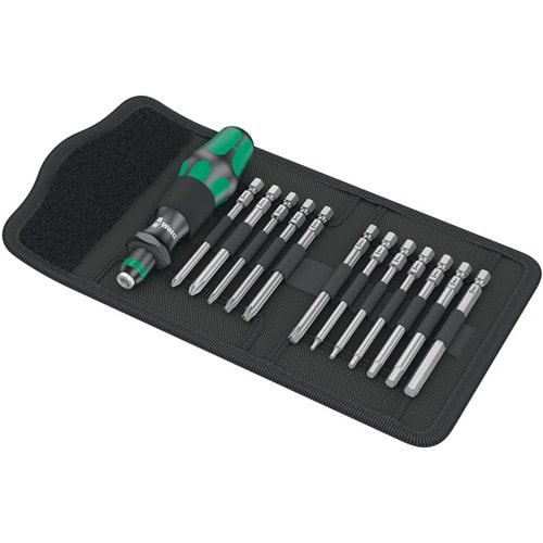 WERA Schraubendrehersatz Bicycle Set 2 13-tlg.m.Wechselkl.WERA