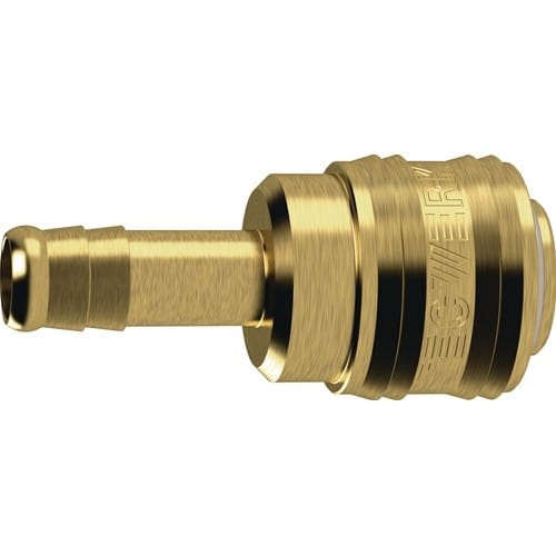 TECWERK Schnellver.Kup.DN 7,2,Tülle MS blk Schlauchweite LW 13 TECWERK
