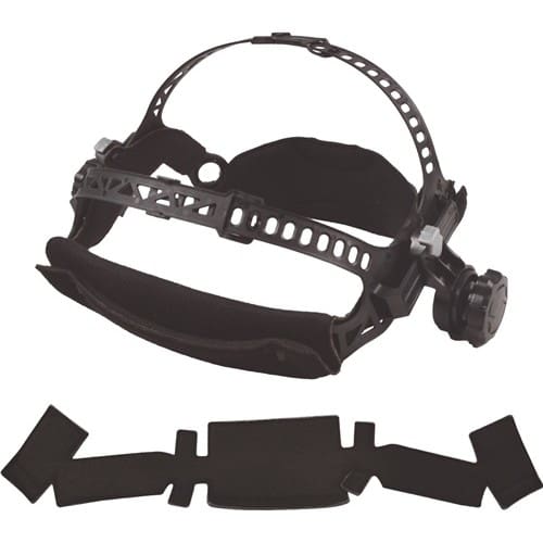 JAS Kopfband Weldmaster Wide² inkl.Stirnschweißband schwarz/grau JAS