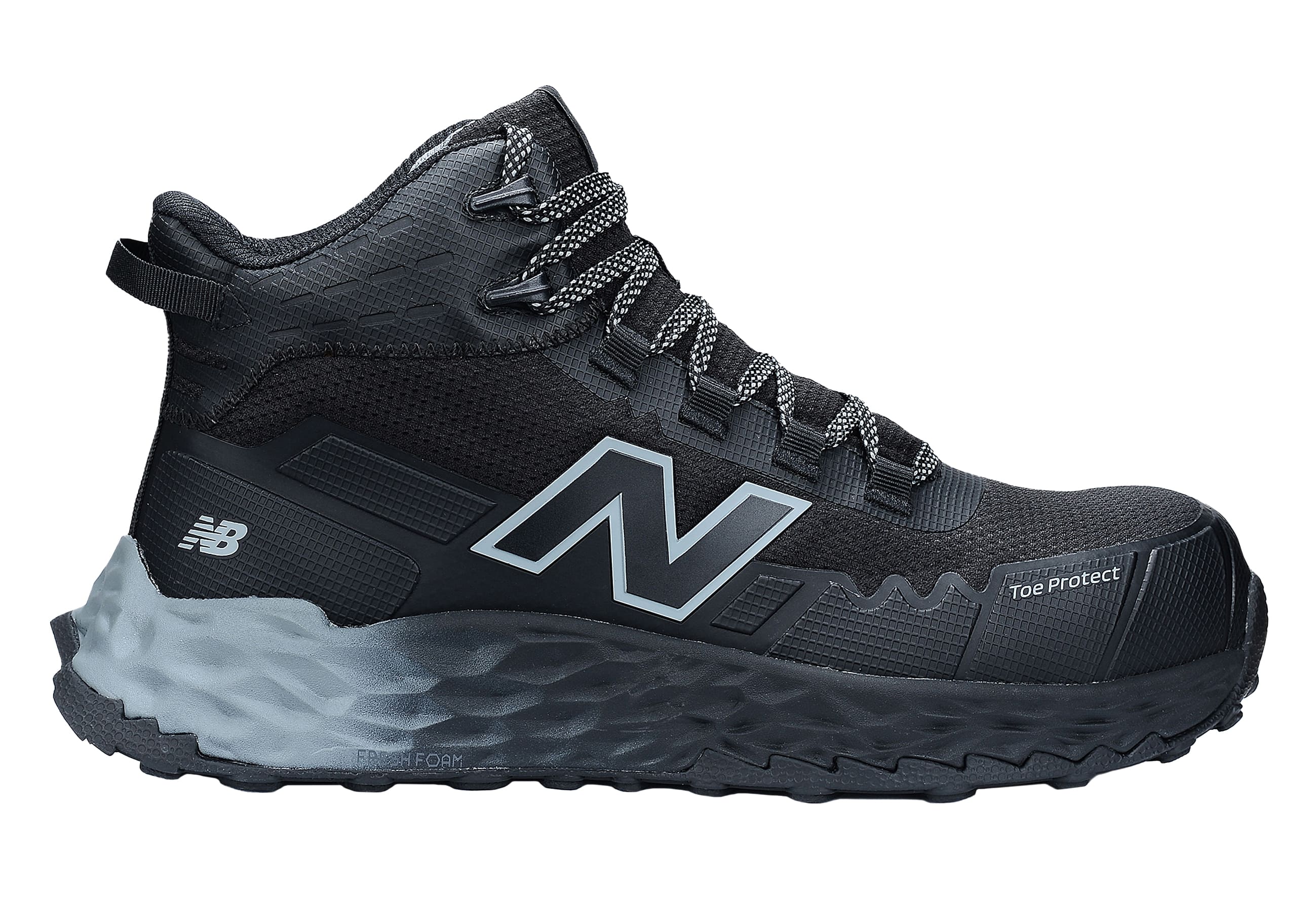 New Balance Cremorne Mid, Sicherheitsstiefel, Weite 2E Gr. 42,5, schwarz/grau