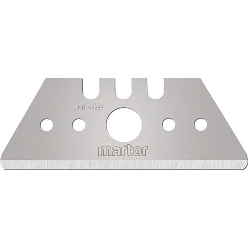 MARTOR Trapezklinge 65232 L50,1xB19xS0,63mm m.Lochung 10 St./Spender MARTOR
