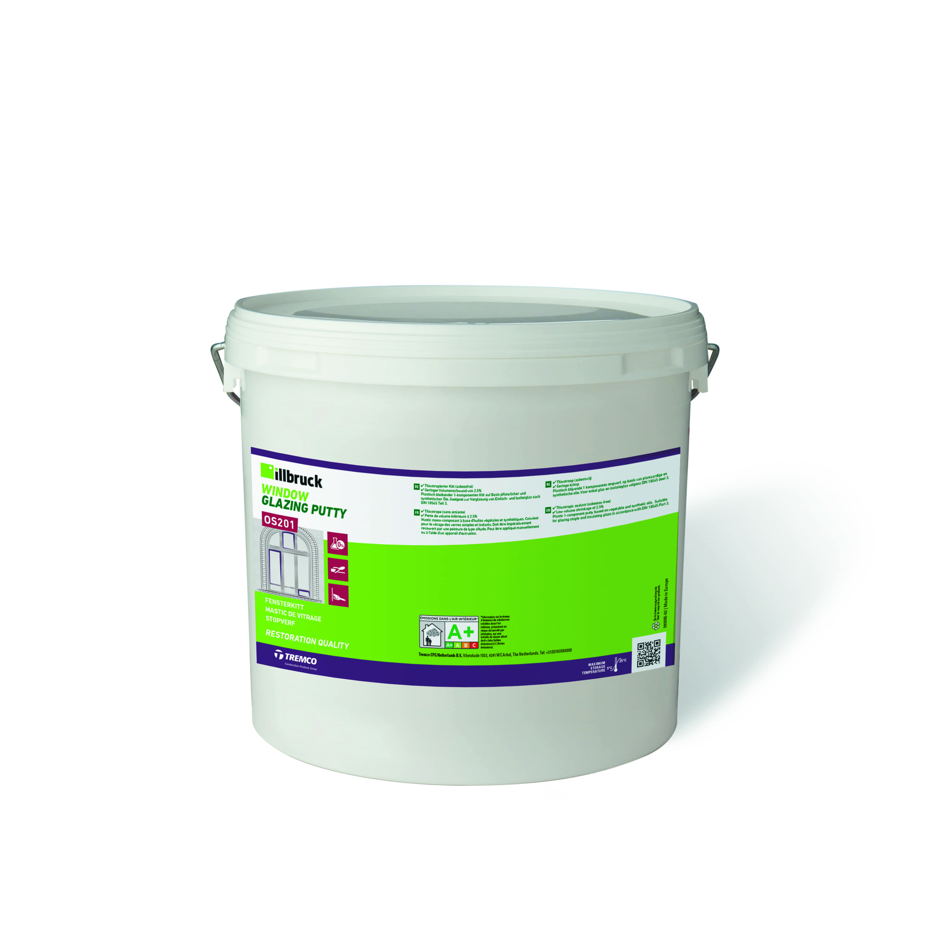 illbruck OS201 Fensterkitt GREY 585 ML _ 15saus/cs 40cs/plt
