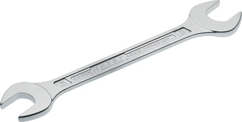 HAZET Doppelmaulschlüssel 450N 25x28mm L.284,2mm verchr.HAZET
