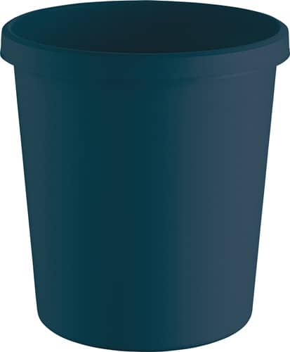 HELIT Papierkorb 18l H331xØ315mm m.Griffrand Ku.blau HELIT