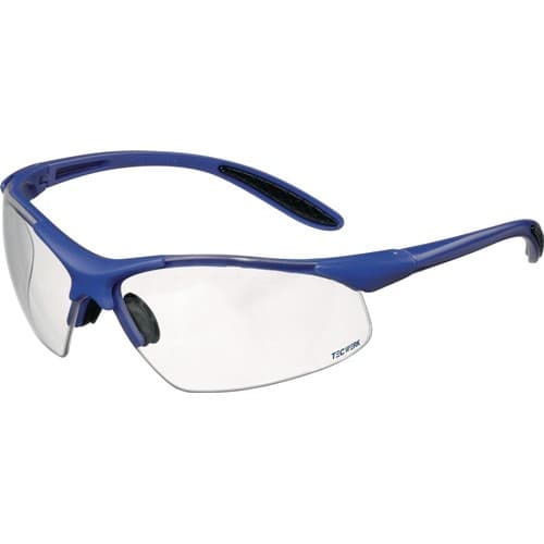 TECWERK Schutzbrille DAYLIGHT PREMIUM EN 166 Bügel dunkelblau,Scheibe klar PC TECWERK