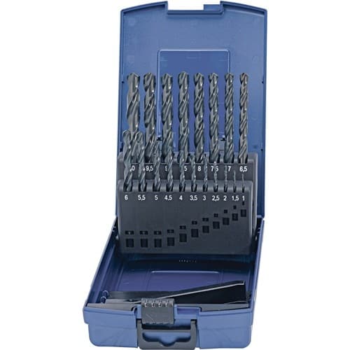 TECWERK Spiralbohrersatz DIN 338 TypN D.1-13x0,5mm HSS 25tlg.Ku.-Kass.TECWERK