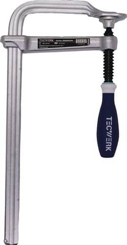 TECWERK Ganzstahlschraubzwinge Spann-W.800mm A.120mm 3-K-Griff TECWERK