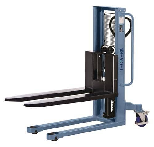 Hochhubstapler Tragfähigkeit 1000 kg Gabellänge 1150 mm handhydraulisch TECWERK