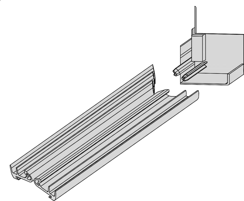 GUTMANN Dichtset VFG / AE, 165 mm, EPDM