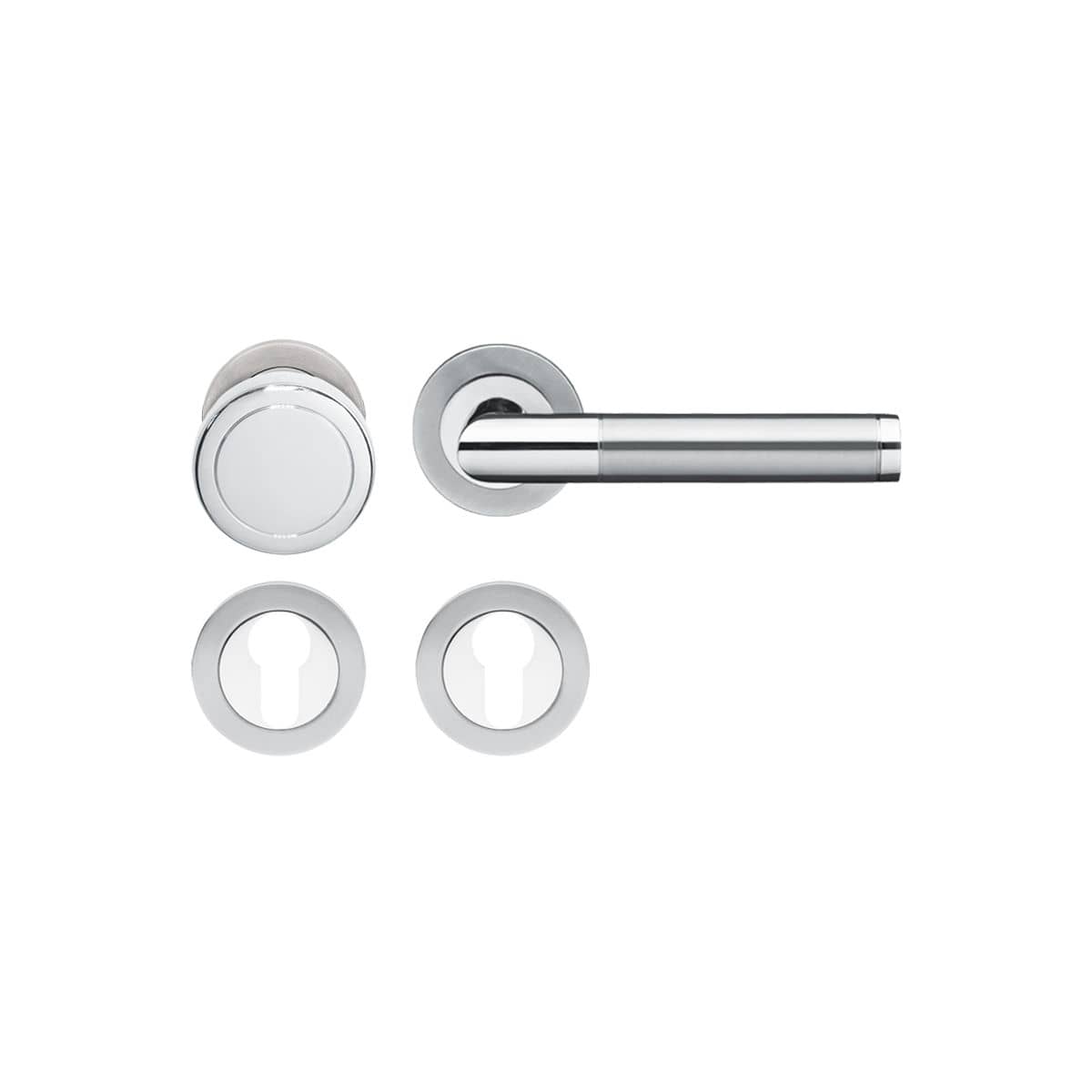 KARCHER DESIGN ER34 WGR 73 - Rio Steel, Wechselgarnitur rechts, Edelstahl