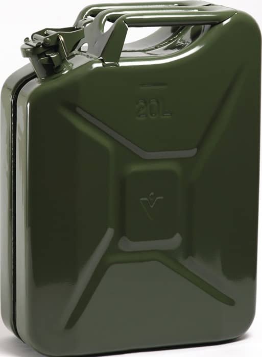 VALPRO Kraftstoffkanister F-2100 20l Olivgrün Stahlbl.0,9mm VALPRO