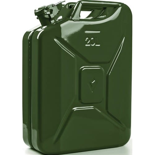 VALPRO Kraftstoffkanister F-2100 20l Olivgrün Stahlbl.0,9mm VALPRO
