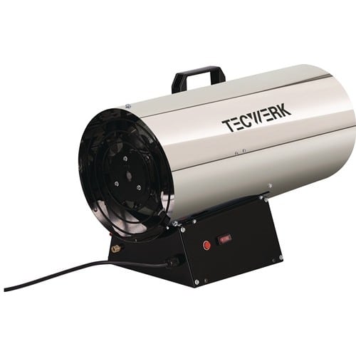 TECWERK Gasheizer 30 kW 1400 m³/h 75 W TECWERK