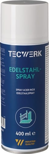 TECWERK Edelstahlspray 400ml Spraydose TECWERK