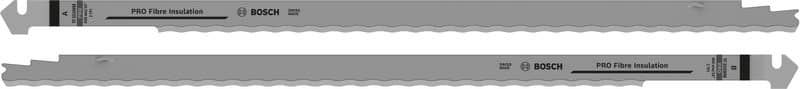 BOSCH Messer-Set TF 350 WM, 2-teilig, für Isolationsmaterialien
