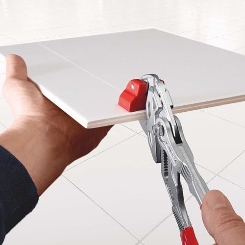 KNIPEX Fliesenlochzange 250mm CV-Stahl Griff Ku.-Überzug KNIPEX