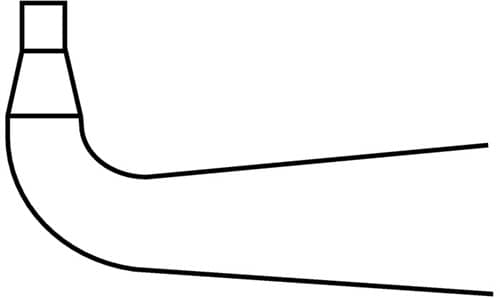 Außensicherungsringzange 90° gewinkelt KNIPEX