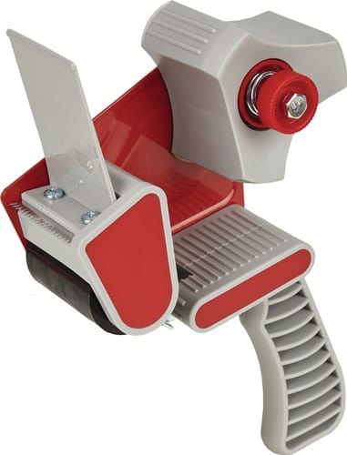 BURMANN Handabroller K 211 Ku.rot/grau f.Bandbr.50mm BURMANN
