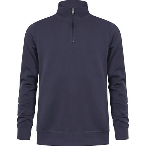 PROMODORO Sweatshirt Troyer Side Pocket Gr.XL navy PROMODORO