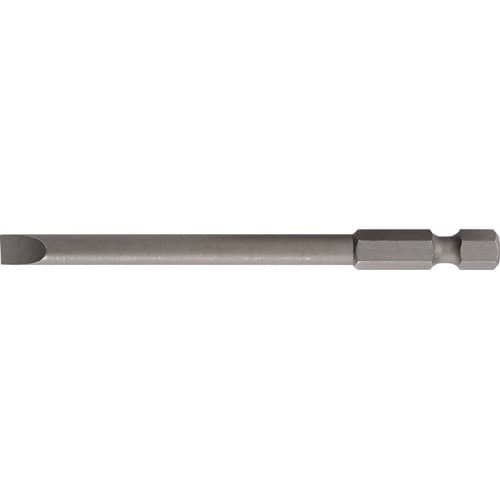 TECWERK Bit f.Schlitzschrauben 5,5mm L.89mm 1/4 Zoll E6,3 Schneidenstärke 1mm TECWERK
