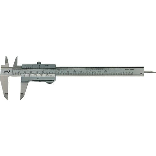 HELIOS PREISSER Taschenmessschieber DIN 862 DUO-FIX 150mm Schr./Momentf.eck.H.PREISSER