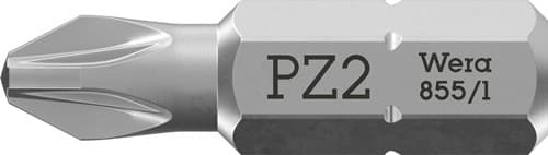 WERA Bit 855/1 Z 1/4 Zoll PZD 2 L.25mm WERA