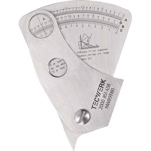 TECWERK Schweißnahtspeziallehre Ablesegenauigkeit 0,1mm TECWERK