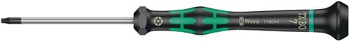 WERA Elektronik-Feinmechanik-Schraubendreher 2067 T-BO 7 Klingen-L.60mm WERA
