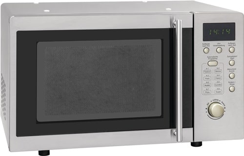 EXQUISIT Mikrowelle UMW 800G-3 Inox 800-1000 W Inox/Silber 20 l,freistehend,unterbaufähig