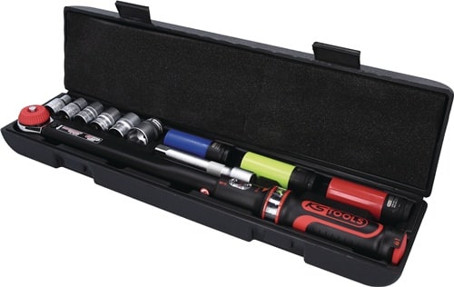 KS TOOLS Drehmomentschlüsselset ERGOTORQUE precision 11-tlg.20-200 Nm 1/2 Zoll