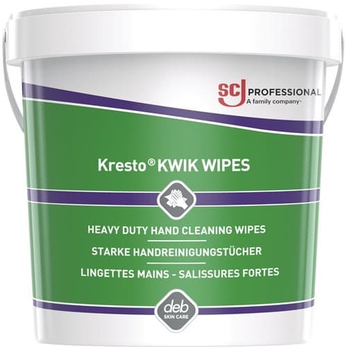 SC JOHNSON PROFESSIONAL Handreinigungstuch Kresto® KWIK WIPES extrem starke Reinigungskraft 70 Tü.