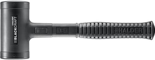 HALDER Schonhammer BLACKCRAFT Gesamt-L.315mm Kopf-D.60mm STA rückschlagfrei Halder