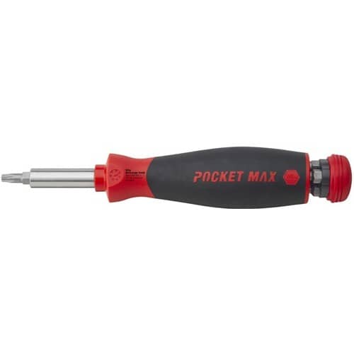 WIHA Magazinbithalter Bitmagazin PocketMax® mechanik 8-tlg.Schlitz/PH/PZD/TORX® WIHA