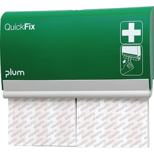 PLUM Pflasterspender QuickFix Elastic long B230xH135xT32ca.mm grün PLUM
