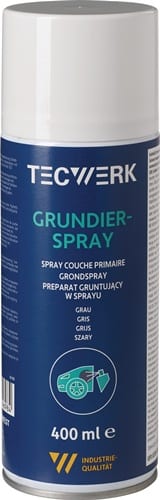 TECWERK Grundierspray dunkelgrau 400ml Spraydose TECWERK
