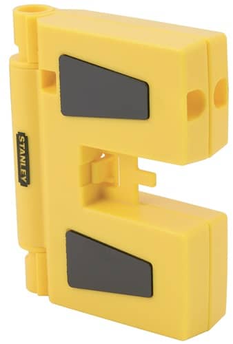 STANLEY Pfostenwasserwaage Stanley 18cm Ku.gelb zusammenfaltbar STANLEY