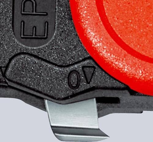KNIPEX Abmantelungswerkzeug Gesamt-L.150mm Arbeitsbereich D.ab 25,0mm KNIPEX