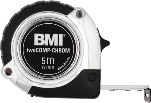 Taschenrollbandmaß twoCOMP EG II Kunststoff Automatic BMI