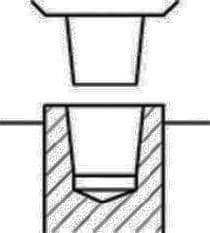 TECWERK Schnellspannbohrfutter Spann-D.0-10mm B 12 f.Re.-Lauf TECWERK