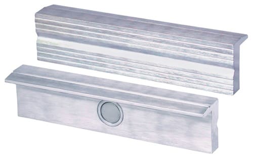 Rohr-/Schutzbacken-Set 8 teilig in Tasche Aluminium HEUER