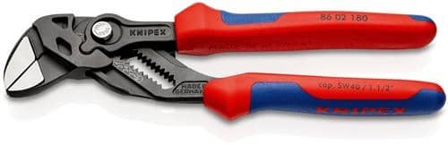 KNIPEX Zangenschlüssel L.180mm schwarz atram.Spann-W.40mm Comfort-Griff